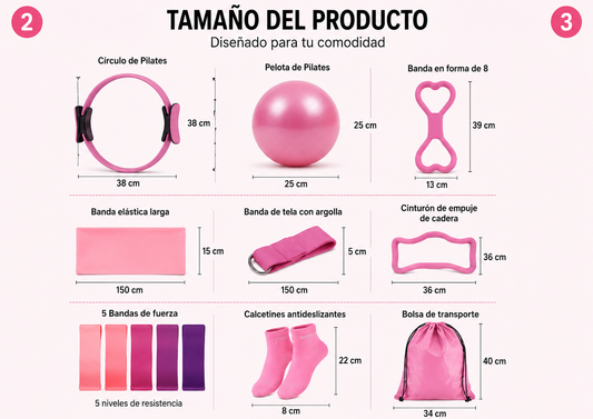 Kit de Pilates y Yoga