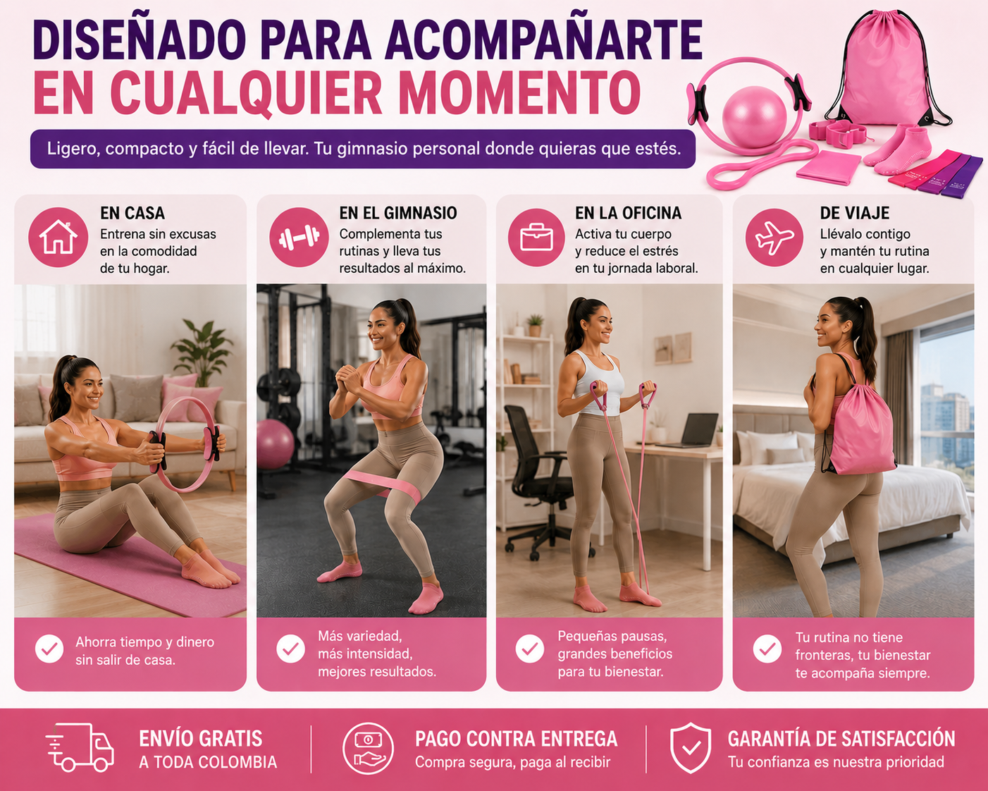 Kit de Pilates y Yoga