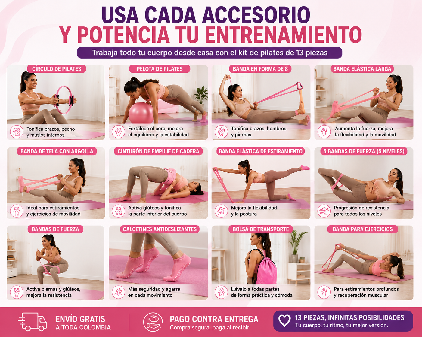 Kit de Pilates y Yoga